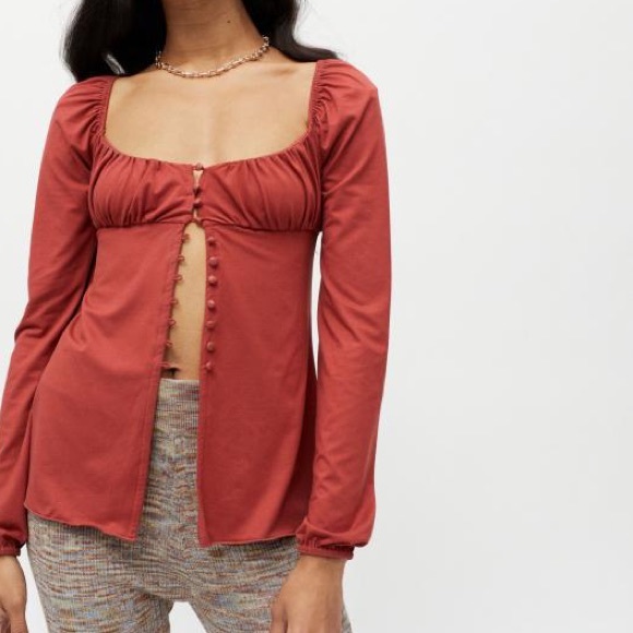 Urban Outfitters Tops - Red fairy blouse 🧚🏽‍♀️